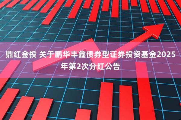 鼎红金投 关于鹏华丰鑫债券型证券投资基金2025年第2次分红公告